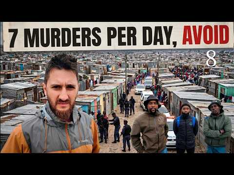 Am intrat in cel mai PERICOLOS loc din Africa:Cape Flats⏐Inconjurul Lumii Ep.8