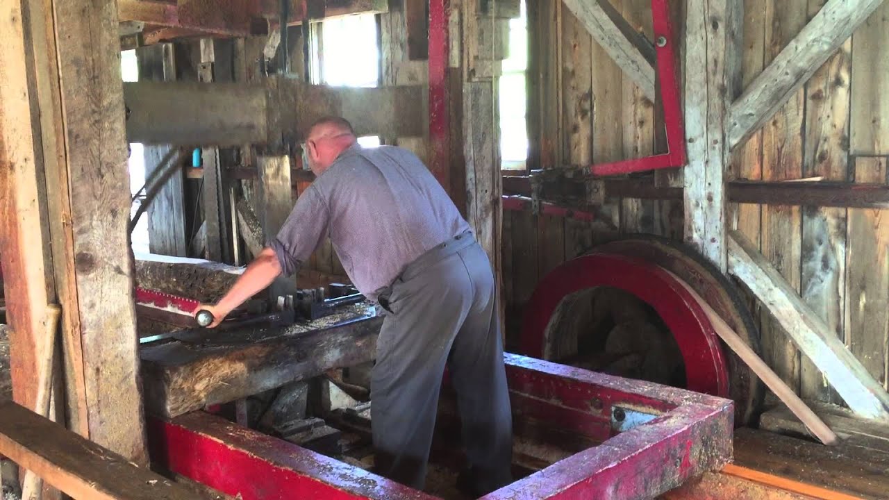 Sherbrooke, Nova Scotia Water Powered Saw Mill Part 2 YouTube
