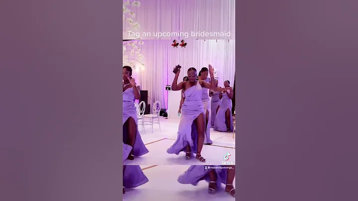 THESE BRIDESMAIDS BROUGHT ALL THE ENERGY 💃🏾💃🏾💃🏾 - DayDayNews