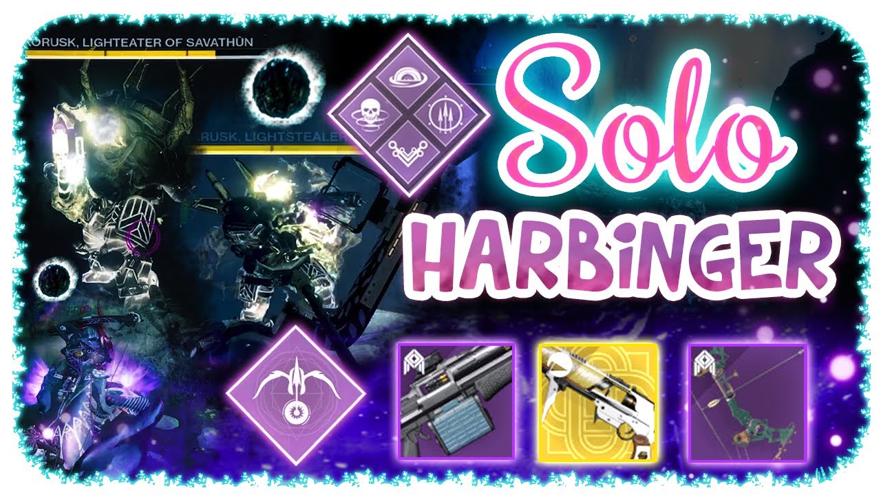Solo Flawless Harbinger Mission - Hunter - Season of Beyond Light - Destiny 2 Commentary ( Week 3 )