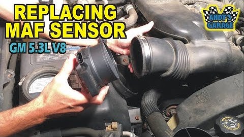 How To Replace A Mass Airflow Sensor - Chevy Trailblazer (Andy’s Garage: Episode - 289)