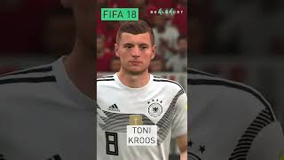 FIFA Evolution - Toni Kroos - FIFA 14-23 #shorts