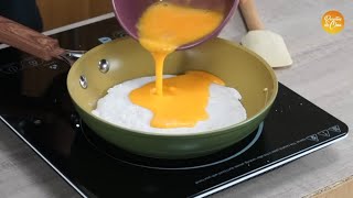 VOCÊ SÓ PRECISA DE TAPIOCA E OVOS 🍳PARA FAZER ESSA RECEITA DELÍCIOSA