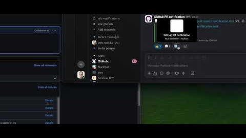 Slack notification for GitHub Pull Requests with status updates