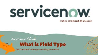 What is Field Types in Servicenow | Servicenow Administration | Service Catalog in Servicenow screenshot 5