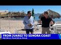 Cicala reports in Guaymas, Sonora (Mexico): plans continue for "Super Highway" from Juarez to Coast.