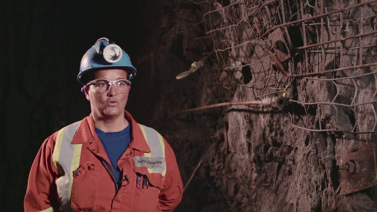 Être une femme dans le domaine minier