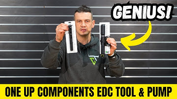 OneUp Components EDC Tool & Pump | The ONLY MTB Tool You Need!