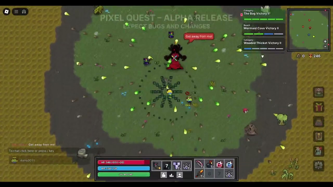 The Bog Rush - Pixel Quest