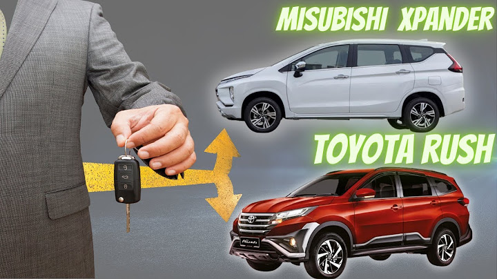 So sánh rush với mitsubishi epander