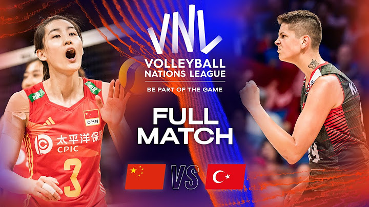 🇨🇳 CHN vs. 🇹🇷 TUR - Gold Medal Match | Women's VNL 2023 | Full Match