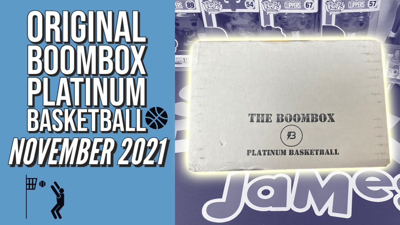 The Original Boombox Platinum Basketball Subscription Box November 2021