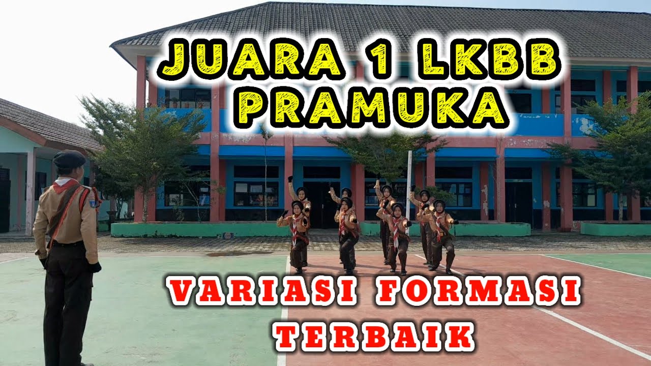 Merinding‼️ Juara 1 LKBB Terbaik Pramuka Variasi Formasi Tingkat SMP/MTs