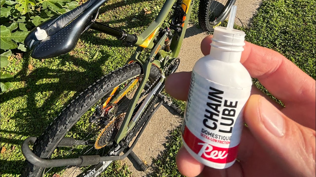 Test maziva na reťaz REX DOMESTIQUE