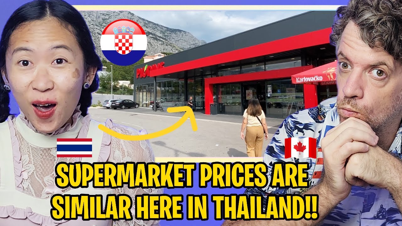 THIS CROATIAN SUPERMARKET IS AMAZING!! 🇭🇷