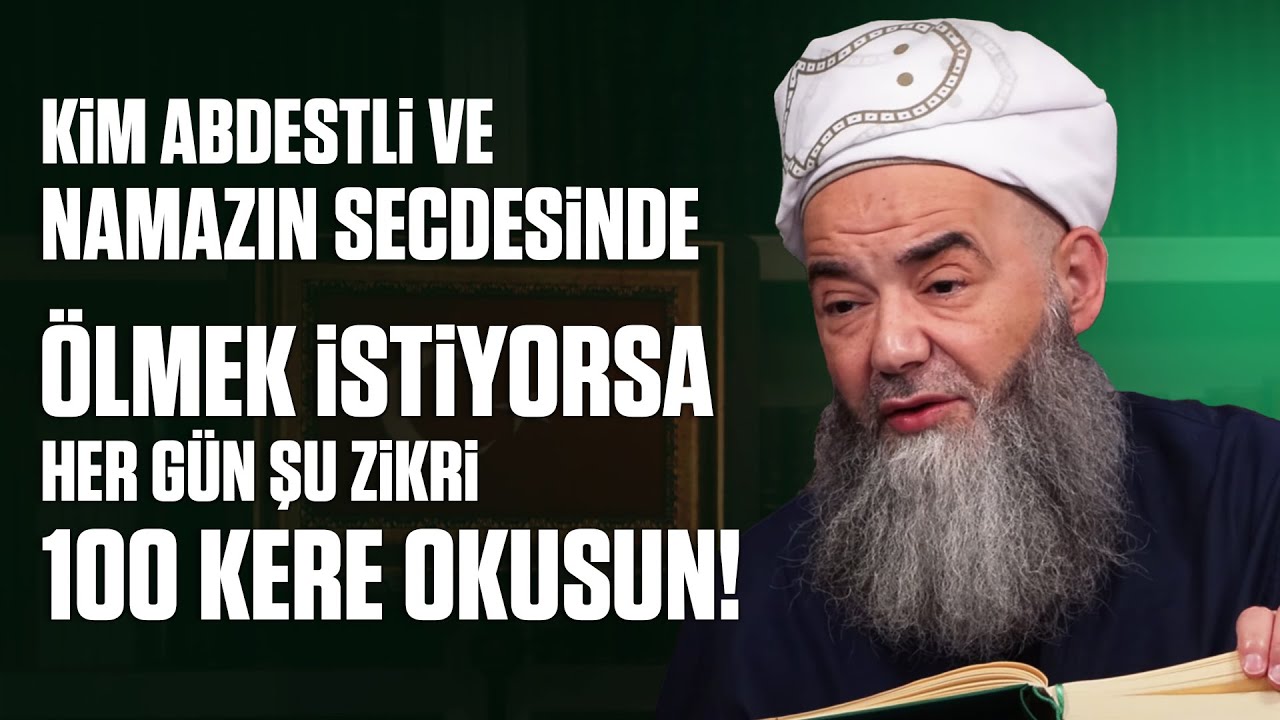 Kim Abdestli ve Namazın Secdesinde Ölmek İstiyorsa Her Gün Şu Zikri 100 Kere Okusun!