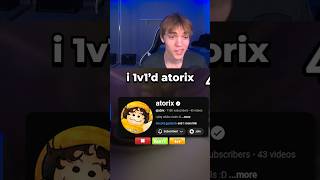 I 1v1d ATORIX in Roblox Rivals! @a2rix