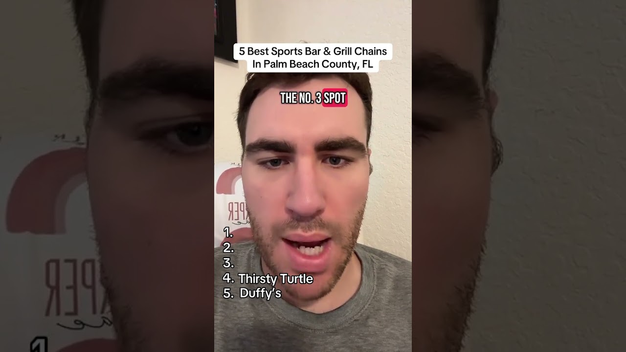 Restaurant Rankings: Sports Bar Chains - Palm Beach County, FL 