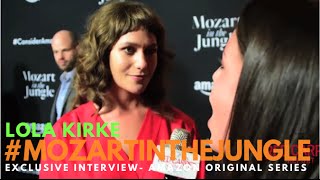 Lola Kirke Interviewed At The Mozart In The Jungle