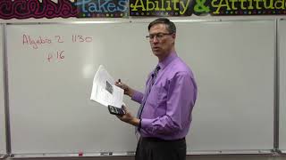 Algebra 1130 p. 16