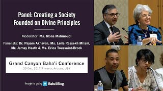 Panel: "Creating a Society Founded on Divine Principles"