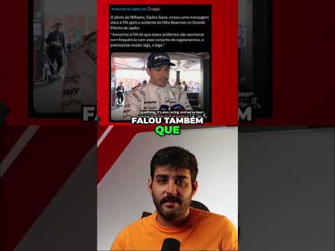 Acidente do Bearman vai MUDAR AS REGRAS da F1!