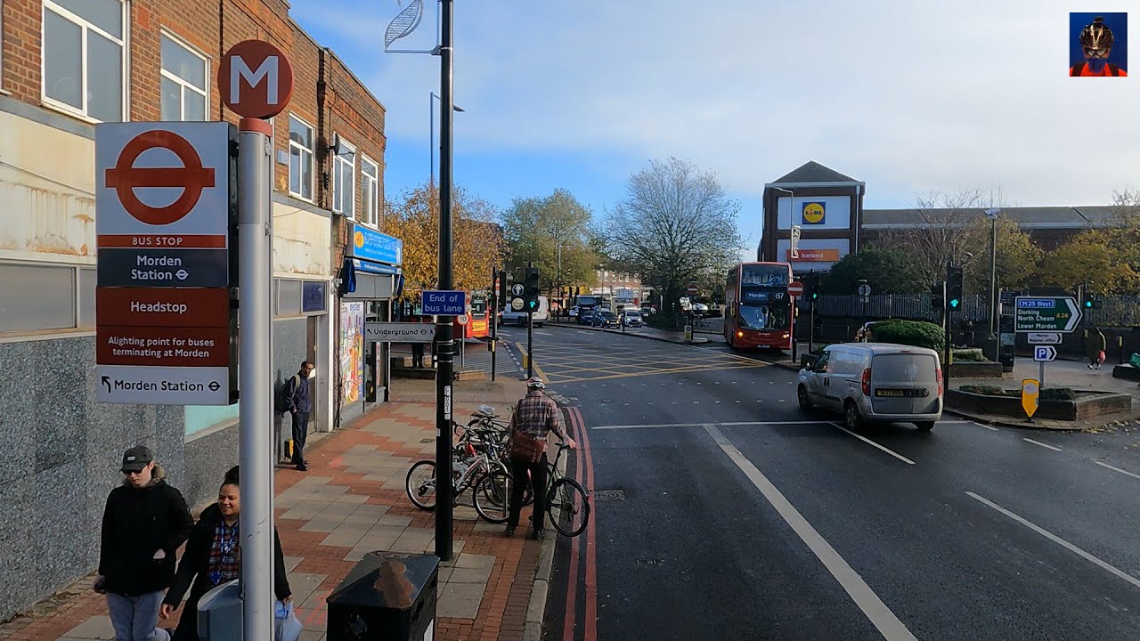 154 from West Croydon to Morden Station