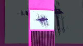 Mesmerizing Movements of Crows: A Moiré Effect Experience #shorts #creativeart #satisfying