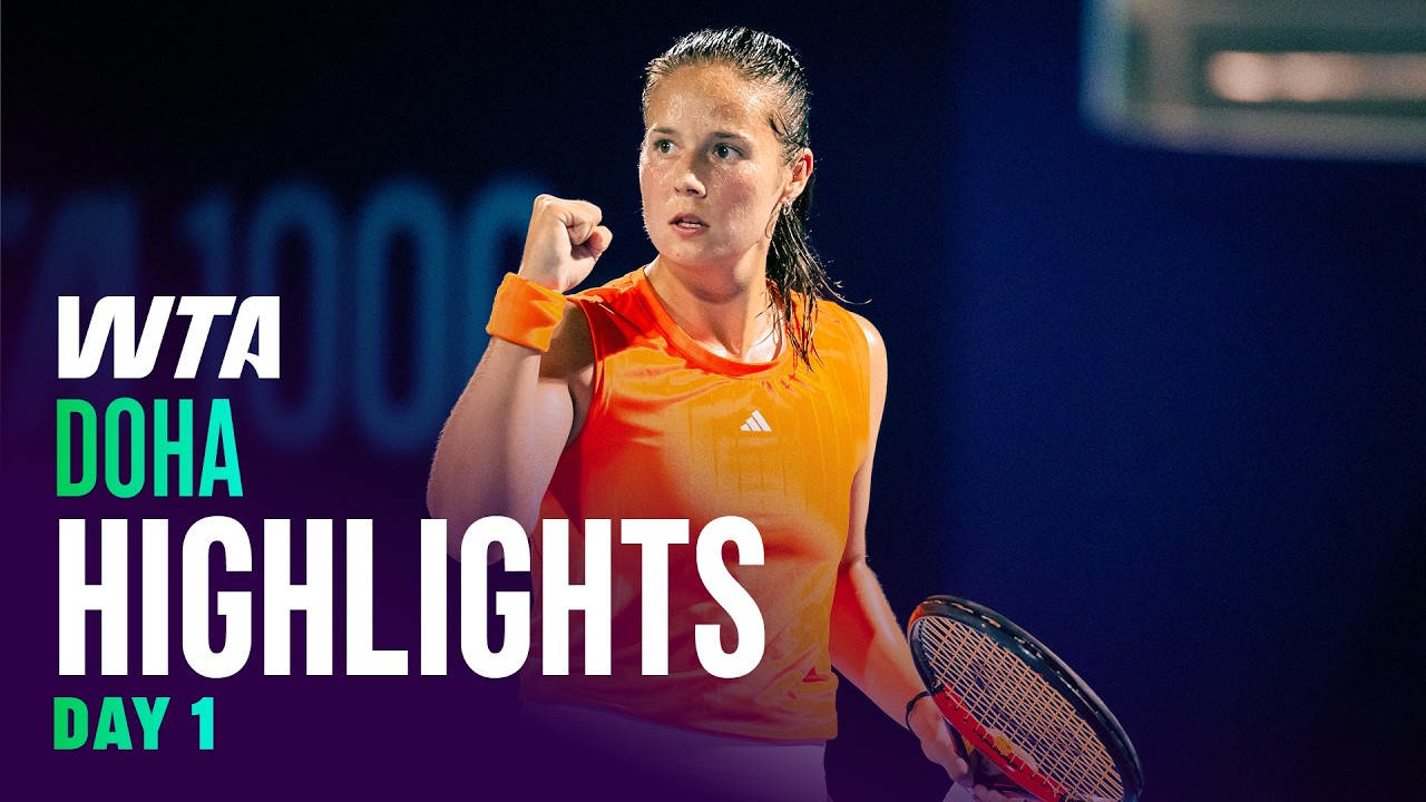 Day 1 in Doha featuring Kasatkina, Mboko, Parks and more | WTA Match Highlights