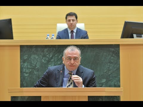 კობა გვენეტაძის გამოსვლა პარლამენტის  პლენარულ სხდომაზე