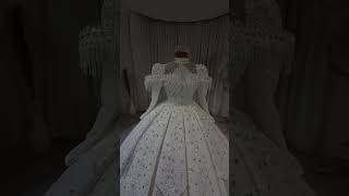 UK USA Royal Couture Bridal Look for a Billion-Dollar Vibe#shorts  #shortvideo #shortfeed