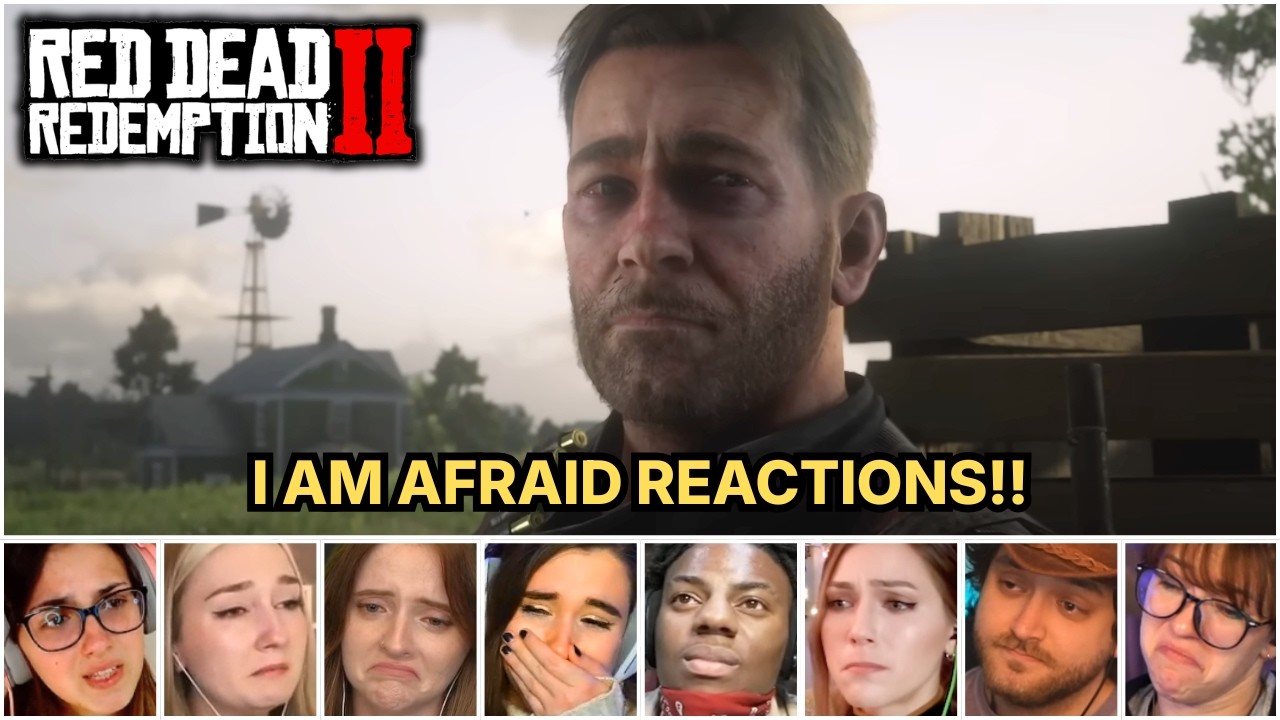 I Am Afraid Scene Reaction Mashup | RDR2 Reaction Mashup | Rockstar Games