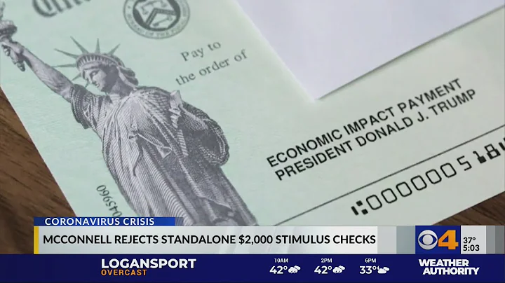 McConnell rejects standalone $2,000 stimulus checks