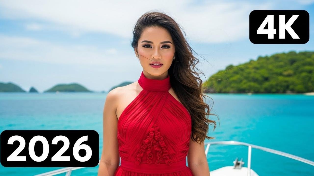 Tropical Deep House Mix 2026 | Beachfront Chill Summer Mood 4K TV