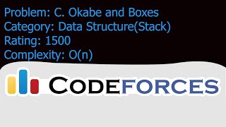 C. Okabe and Boxes | Codeforces Round #420(Div.2)(Data Structure Problem)
