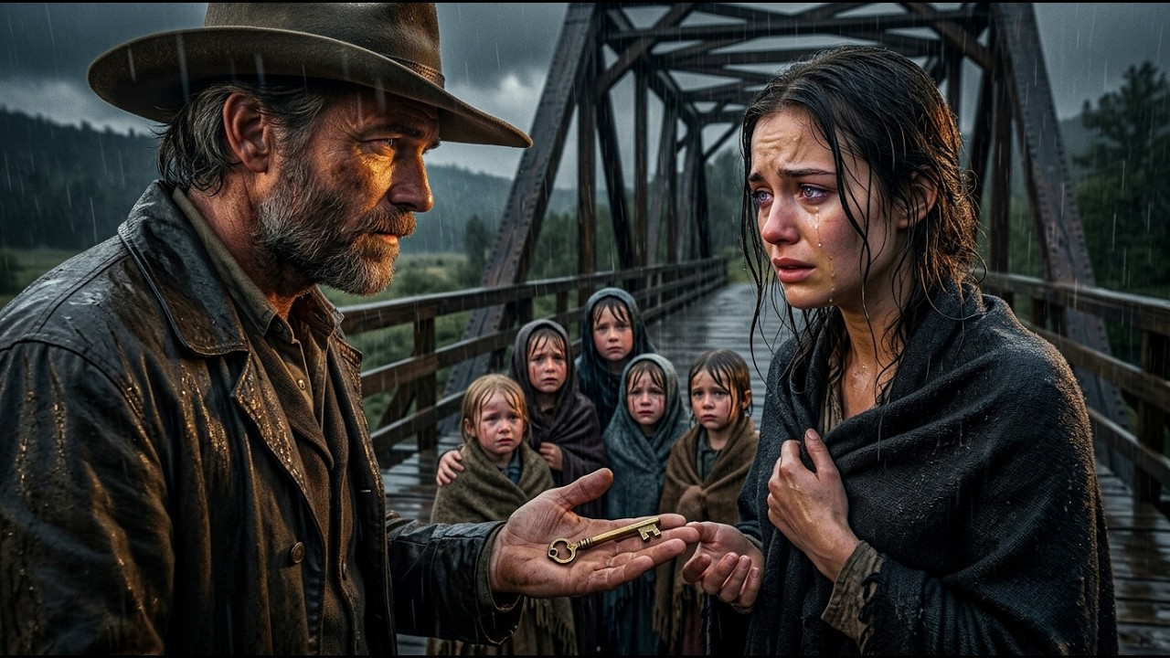 Lonely Cowboy Gave His Cabin Key to a Desperate Mother With 9 Children Their Story Will Make You Cry