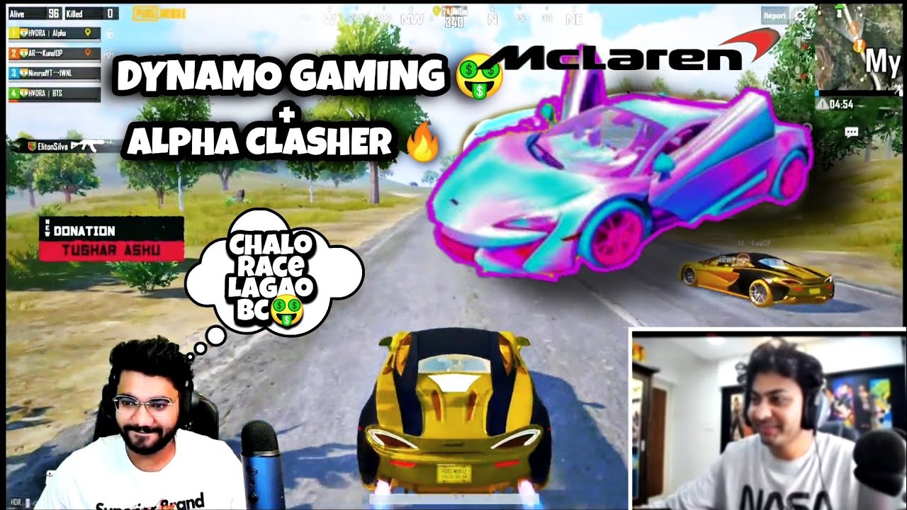 New McLaren Skin 🤑💰|| Dynamo Gaming & Alpha Clasher🔥 || PUBG MOBILE