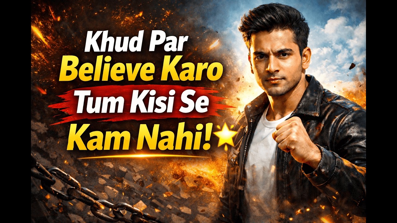 “Stop Doubting Yourself! Tum Kisi Se Kam Nahi 💯”