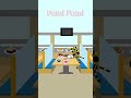 【踏切アニメ】寿司屋に行く踏切 Railroad crossing to go to a sushi restaurant #shorts