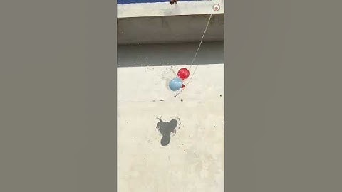 🪂3 Water Balloon 🎉Popping from the Roof Top in Slow Motion💦