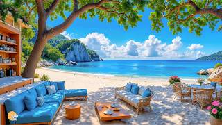 Morning Jazz At A Seaside Terrace - Positive Bossa Nova For Creative Thinking & A Peaceful Mind