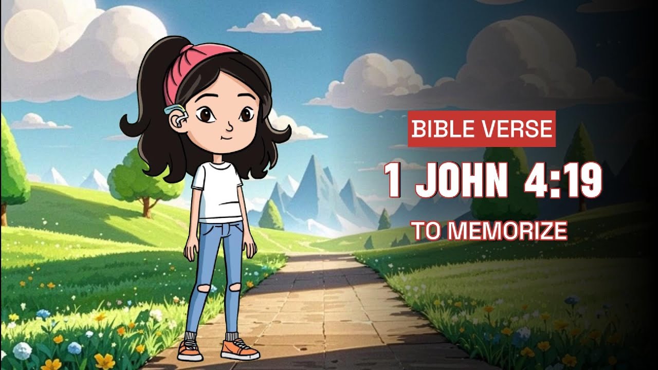 1 John 4:19 – Learning God's Love! Fun & Easy Bible Memory Verse - YouTube