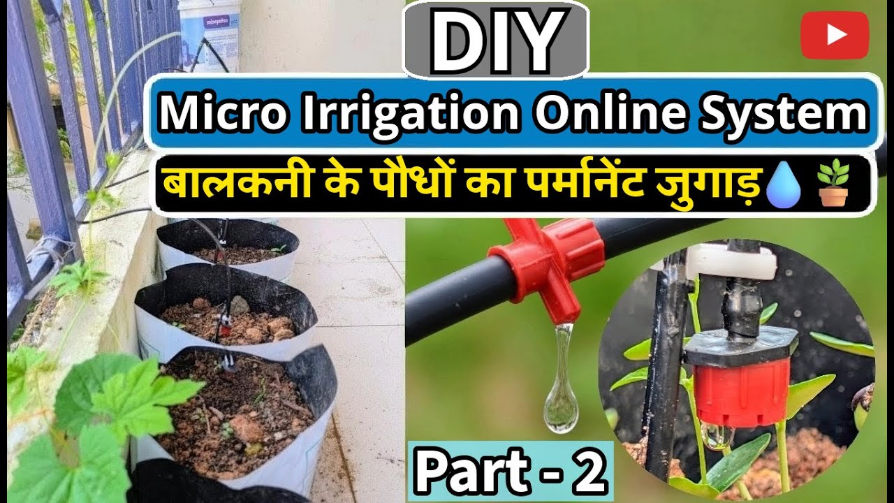 DIY Automatic Watering System for Balcony Plants