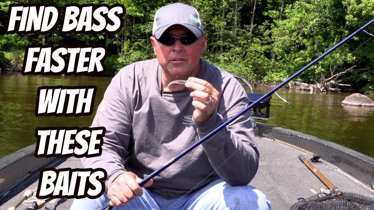 FIND BASS FASTER WITH THESE BAITS- Swim baits for Bass