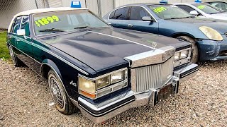 Bustle Back For Sale 1985 Cadillac Seville Junkyard Find