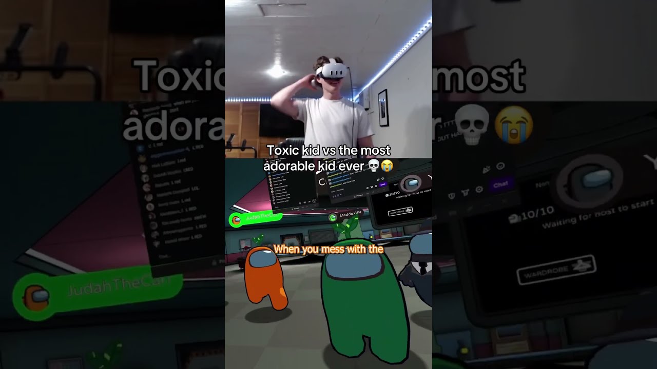 Toxic Kid In Among Us VR