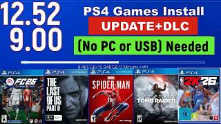 How To Download/Install - PS4 PKG Games Direct on PS4 (No PC or USB)