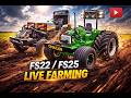 Indian Farming Map in FS22 FS25 Flat Map 🔥 LIVE #farming #gaming