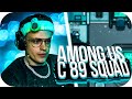 БУСТЕР ИГРАЕТ В AMONG US С 89 СКВАДОМ / BUSTER ROFLS