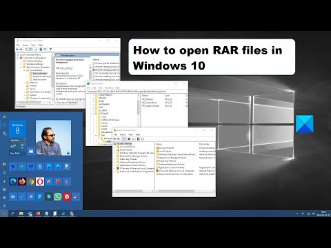 How to open RAR files in Windows 10